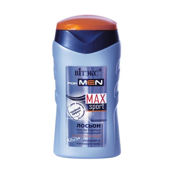Vitex FOR MEN MAX Sport Aftershave lotion for all skin types 150ml